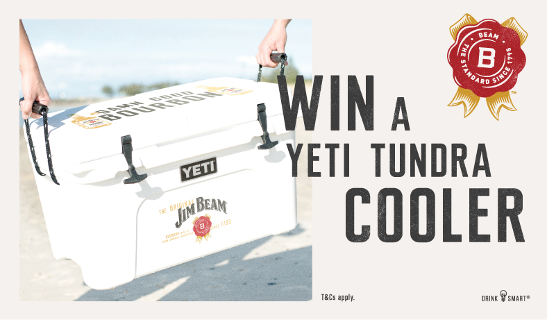 WIN a $700 Jim Beam x YETI Cooler!